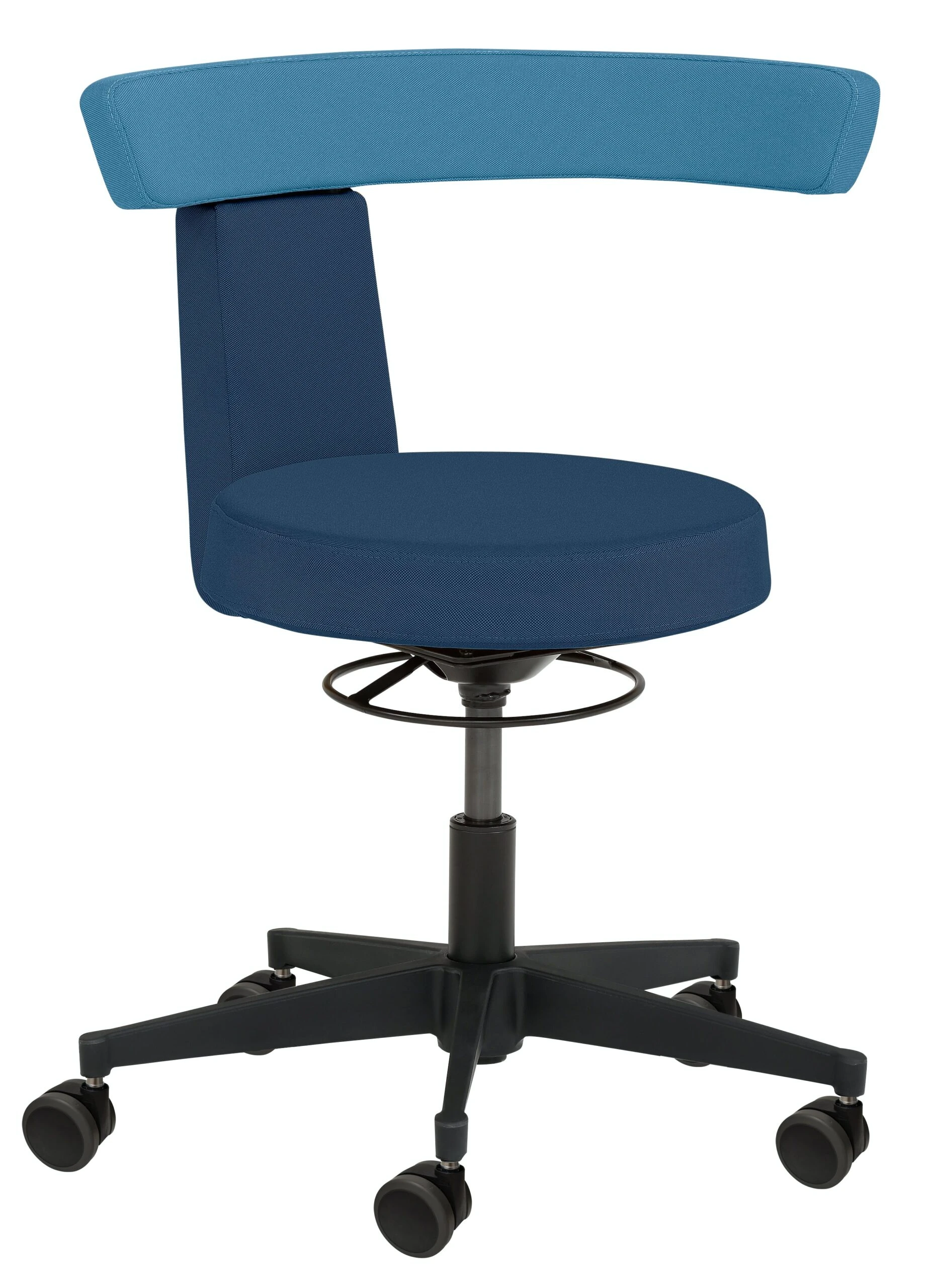Mayer Sitzmöbel, Funktionsdrehhocker 1262, Dunkelblau/Hellblau, 1262_626 5 Mayer Sitzmöbel, Funktionsdrehhocker 1262, Dunkelblau/Hellblau, 1262_626 – Bild 3