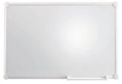 Maul Whiteboard, HxB 600x900mm, Emalliert, Magnethaftend, Tafel Weiß, Ablageschale, Rahmen Alu, Silber -vidaXL Geschäft 07876ea9 66e0 4f77 8427 463cef03ceab