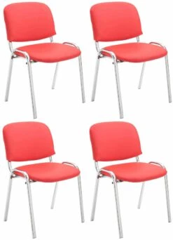 4er Set Stühle Ken C Kunstleder Braun -vidaXL Geschäft 0982f346 2c79 4532 9454 4f50449ed315