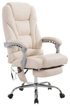 Bürostuhl Pacific Stoff Mit Massagefunktion Creme -vidaXL Geschäft 187a5e52 2dba 46fc 8460 45d27d4e2c03