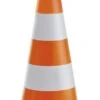 Verkehrskegel, Leitkegel Tagesleuchtend, PVC, Orange/weiß, Höhe 500 Mm -vidaXL Geschäft 1bc103bd 5b15 49d3 8872 f820c59c5809