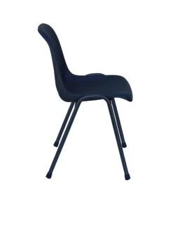 25x Formschalenstuhl Premium, 450/800 X 490 X 520 Mm, Schwarz/anthrazit