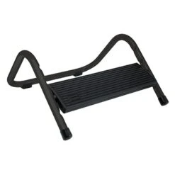 Soennecken Fußstütze 2265 Stahlrohr 4-fach Höhenverstellbar Schwarz