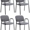 4er Set Besucherstühle Ken PRO Stoff Grau -vidaXL Geschäft 2e4cfe89 9d25 4f50 8381 7a352eb82006 1