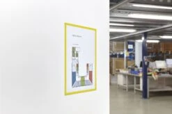 Magnetofix-Magnetrahmen, 5 Stück Gelb