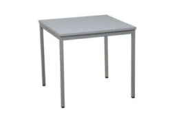 PROREGAL Bürotisch Wolf | Quadratisch | HxBxT 75x60x60 Cm | Grau -vidaXL Geschäft 38c29830 2854 48b6 94dd 8f4f86130e8c