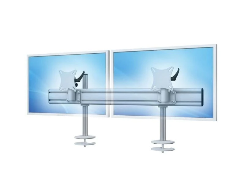 MonLines Flat 1+1 Display Tischhalterung Einbau MA 25-32Zoll WS XL, Grau 5 MonLines Flat 1+1 Display Tischhalterung Einbau MA 25-32Zoll WS XL, Grau – Bild 3