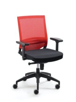 Mayer Sitzmöbel, Drehstuhl 2475, Rot/Schwarz, 2475_03 -vidaXL Geschäft 4336fb29 d7fc 4c45 81c8 e2af13876ada