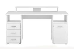 Möbelpartner Schreibtisch Tiger | HxBxT 75x90x65 Cm | Weiß Von PROREGAL 12 Möbelpartner Schreibtisch Tiger | HxBxT 75x90x65 Cm | Weiß Von PROREGAL -vidaXL Geschäft 441d61e6 1ef8 44f9 970e c6db16a8b176 1