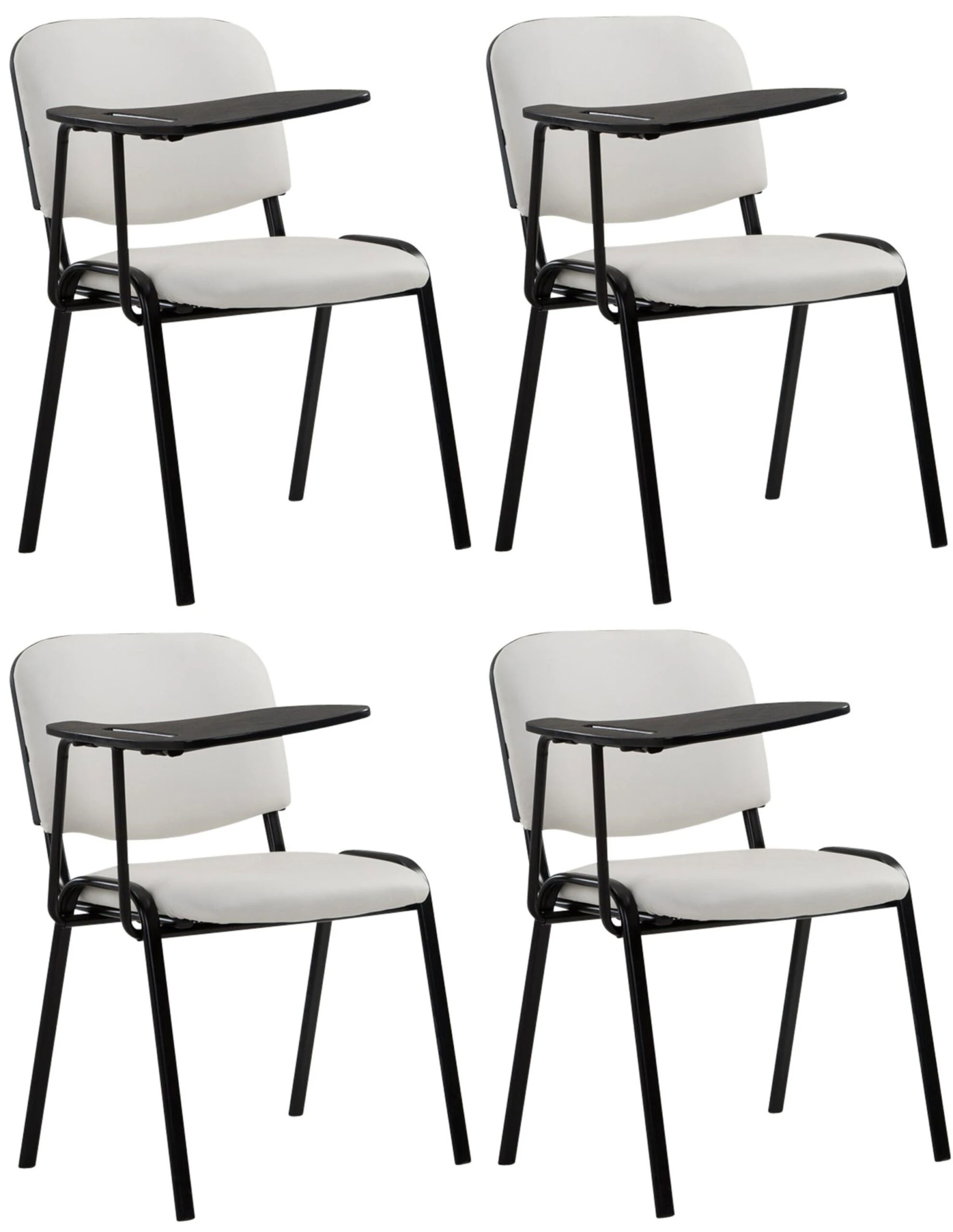 4er Set Stühle Ken Mit Klapptisch Kunstleder Rot 6 4er Set Stühle Ken Mit Klapptisch Kunstleder Rot – Bild 4