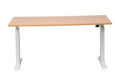 PROREGAL Elektrisch Höhenverstellbarer Schreibtisch Zebra | HxBxT 70-116x180x80 Cm | Weiß-Buche 3 PROREGAL Elektrisch Höhenverstellbarer Schreibtisch Zebra | HxBxT 70-116x180x80 Cm | Weiß-Buche