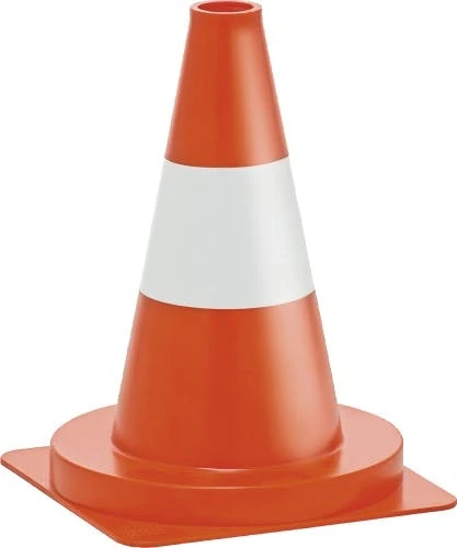 Verkehrskegel, Leitkegel Tagesleuchtend, PVC, Orange/weiß, Höhe 750 Mm 5 Verkehrskegel, Leitkegel Tagesleuchtend, PVC, Orange/weiß, Höhe 750 Mm – Bild 3
