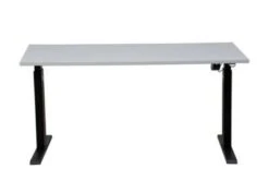 PROREGAL Elektrisch Höhenverstellbarer Schreibtisch Zebra | HxBxT 70-116x140x80 Cm | Schwarz-Buche -vidaXL Geschäft 66ef577e 12a9 4caf a1de 464924872820