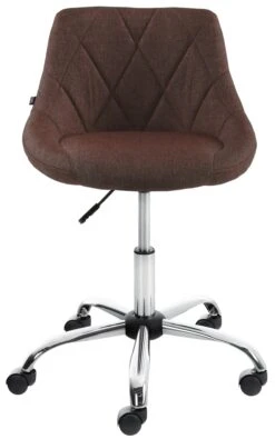 Arbeitshocker Lazio Stoff Braun -vidaXL Geschäft 67ddb9ab 8821 47ac 9cb7 744a99c5c5ce