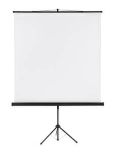 Stativleinwand, Bildmaß 1500x1500mm, Höhenverstellbar