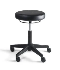 Arbeitsdrehhocker H 450-610 X B 430 X T 430 Mm - Kunststofffußkreuz 219009