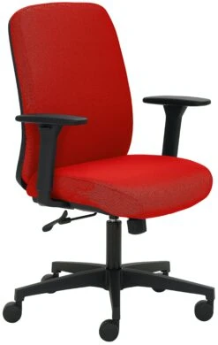 Mayer Sitzmöbel, Drehstuhl 2219, Kirschrot, 2219_AV3D_30611