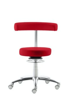 Mayer Sitzmöbel, Funktionsdrehstuhl 1280, Mohnrot, 1280_ERGO_GPOL_30571