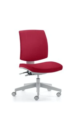 Mayer Sitzmöbel, Erzieherinnen-Drehstuhl 2432, Rot, 2432_30461