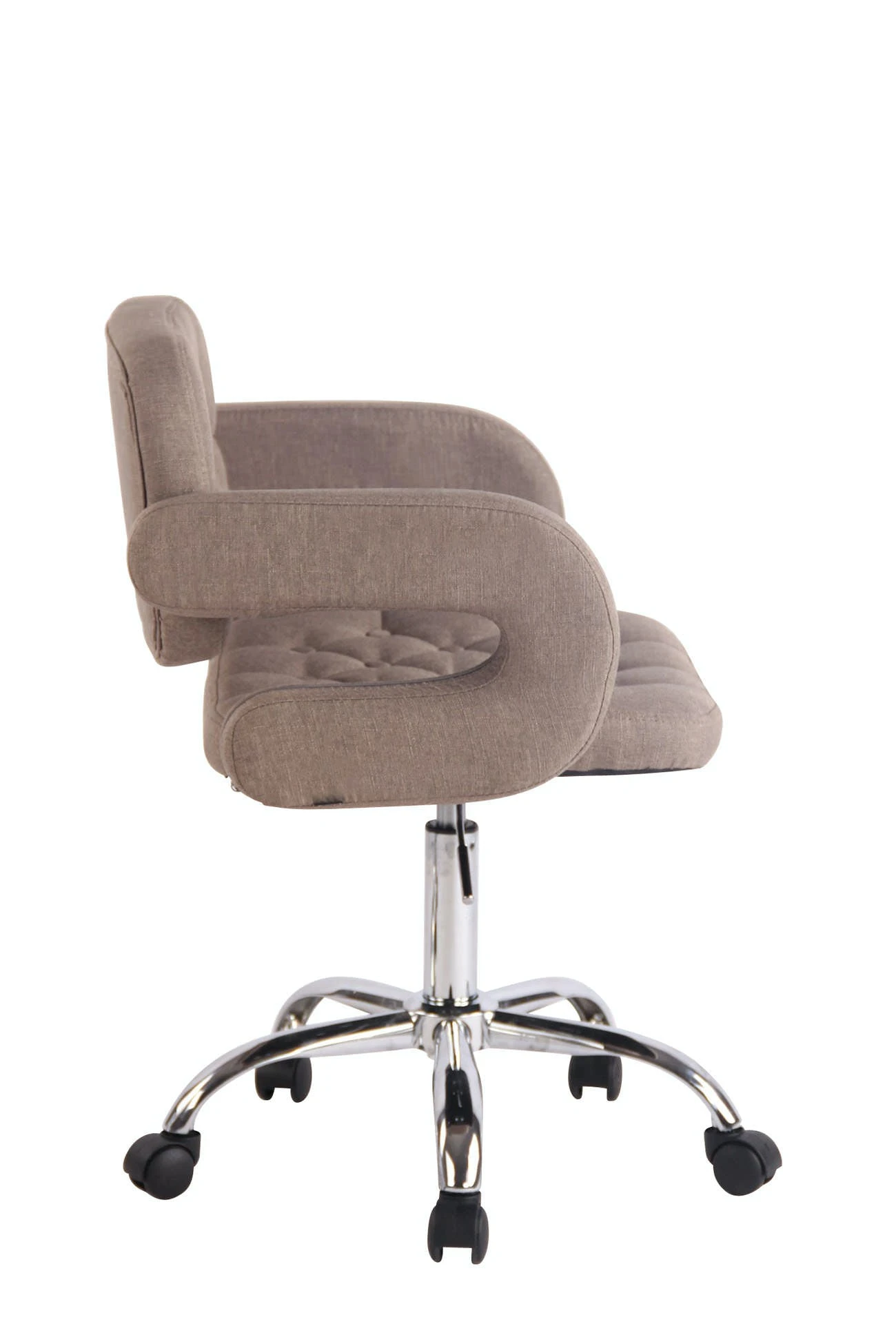 Arbeitshocker Dublin Stoff Taupe 8 Arbeitshocker Dublin Stoff Taupe – Bild 6