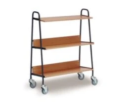 Ordnerwagen, Tragl. 120kg, 3 Etage(n), Holzböden, Schwarz, Vollgummi-Bereifung 5 Ordnerwagen, Tragl. 120kg, 3 Etage(n), Holzböden, Schwarz, Vollgummi-Bereifung -vidaXL Geschäft a170f0b8 f20a 4c07 b811 c35e0405405b 1