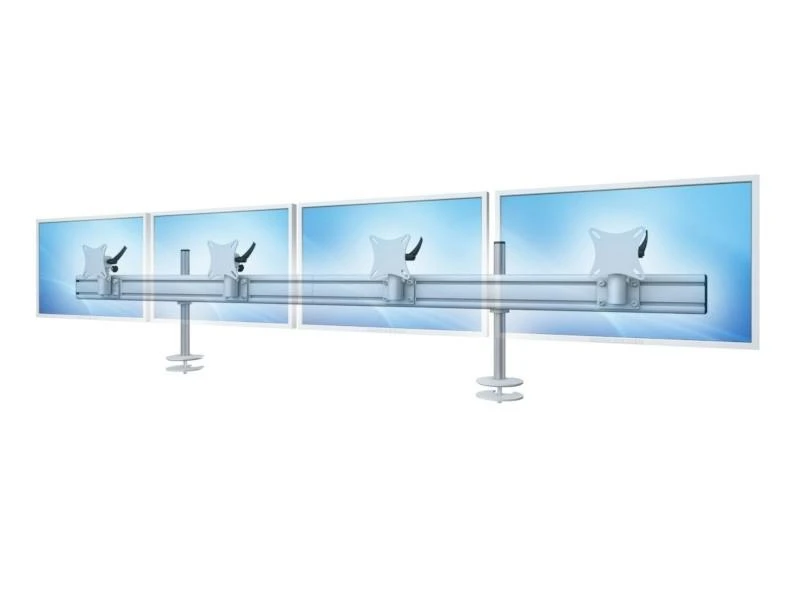 MonLines Monitor Tischhalterung Para-System 4+4 Mit Tischklemme WS, Grau 9 MonLines Monitor Tischhalterung Para-System 4+4 Mit Tischklemme WS, Grau – Bild 7