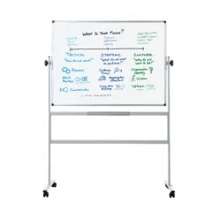 Bi-Office Drehbares, Emailliertes Whiteboard 200x100cm -vidaXL Geschäft aa5250cc b066 4e28 96c8 8a97b2323984