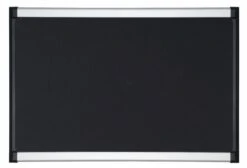 Bi-Office Zeitgemäße Pinnwand Mit Modernem Gewebeüberzug