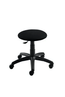 Mayer Sitzmöbel, Drehhocker 1282, Brillantschwarz, 1282S_30572