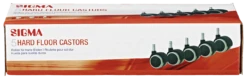 SIGMA Hartbodenrollen, Ø 5 Cm, 5 Stück