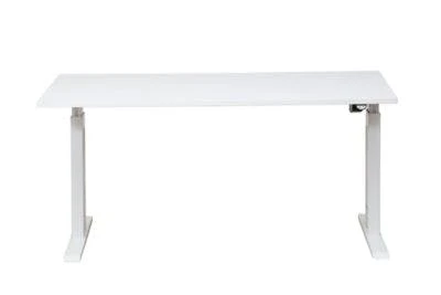 PROREGAL Höhenverstellbarer Schreibtisch Buzzard | HxBxT 62-85x180x80 Cm | Weiß 7 PROREGAL Höhenverstellbarer Schreibtisch Buzzard | HxBxT 62-85x180x80 Cm | Weiß – Bild 5