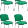 4er Set Stühle Ken C Stoff Grün -vidaXL Geschäft c509265a 4de5 4f48 b9c9 d27f228a6d99 1