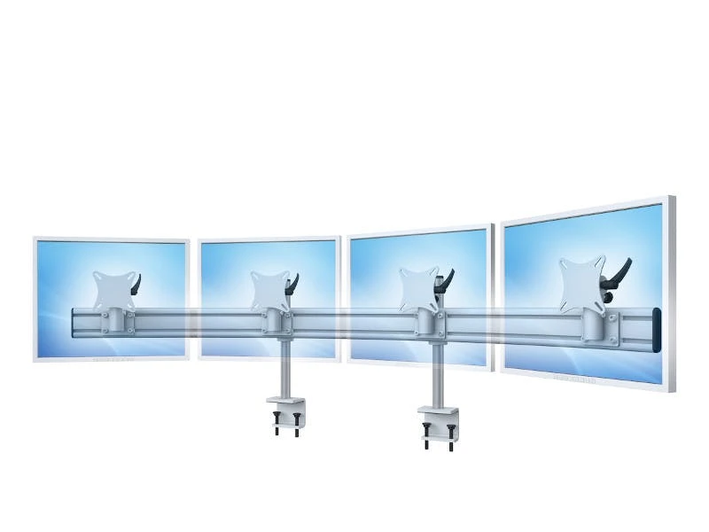 MonLines Monitor Tischhalterung Para-System 4+4 Mit Tischklemme WS, Grau 6 MonLines Monitor Tischhalterung Para-System 4+4 Mit Tischklemme WS, Grau – Bild 4