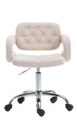 Arbeitshocker Dublin Stoff Beige -vidaXL Geschäft d23331c8 b5e2 474b 9129 e0f57ffb20a1