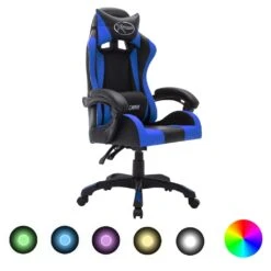 VidaXL Gaming-Stuhl Mit RGB LED-Leuchten Gold Und Schwarz Kunstleder -vidaXL Geschäft d29846dc 81f0 4a02 92dc 3639c2d1176a 1