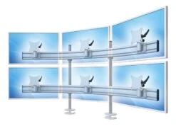 MonLines Para 3+3 Monitor Tischhalterung Einbau MA 25-32Zoll WS XL, Schwarz -vidaXL Geschäft d84e2efb 68b2 4476 bae2 bce03275a080