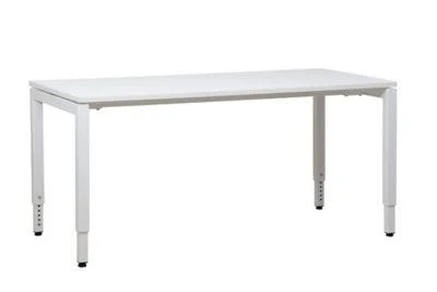 PROREGAL Höhenverstellbarer Schreibtisch Buzzard | HxBxT 62-85x180x80 Cm | Weiß 8 PROREGAL Höhenverstellbarer Schreibtisch Buzzard | HxBxT 62-85x180x80 Cm | Weiß – Bild 6