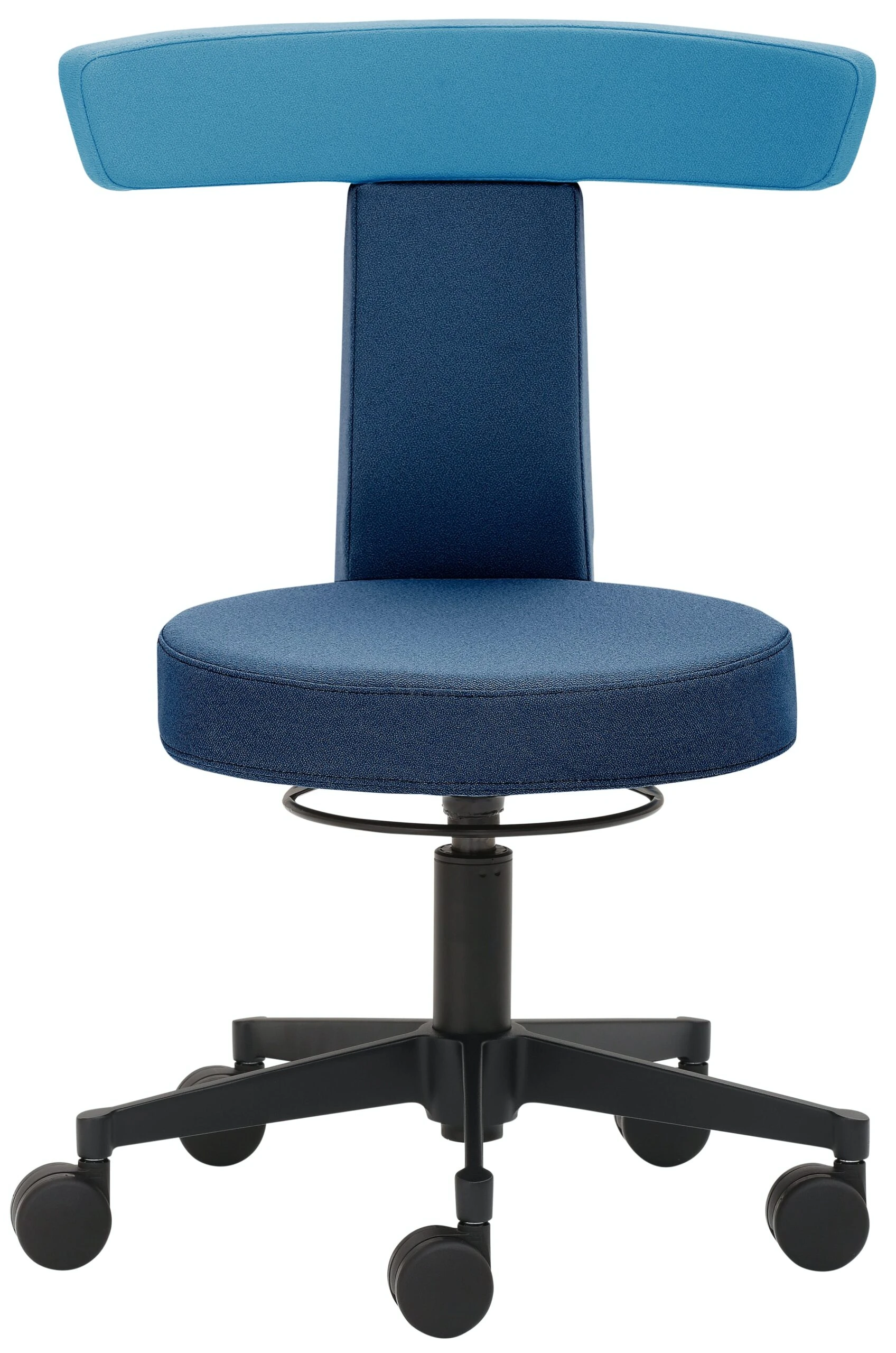 Mayer Sitzmöbel, Funktionsdrehhocker 1262, Dunkelblau/Hellblau, 1262_626 3 Mayer Sitzmöbel, Funktionsdrehhocker 1262, Dunkelblau/Hellblau, 1262_626