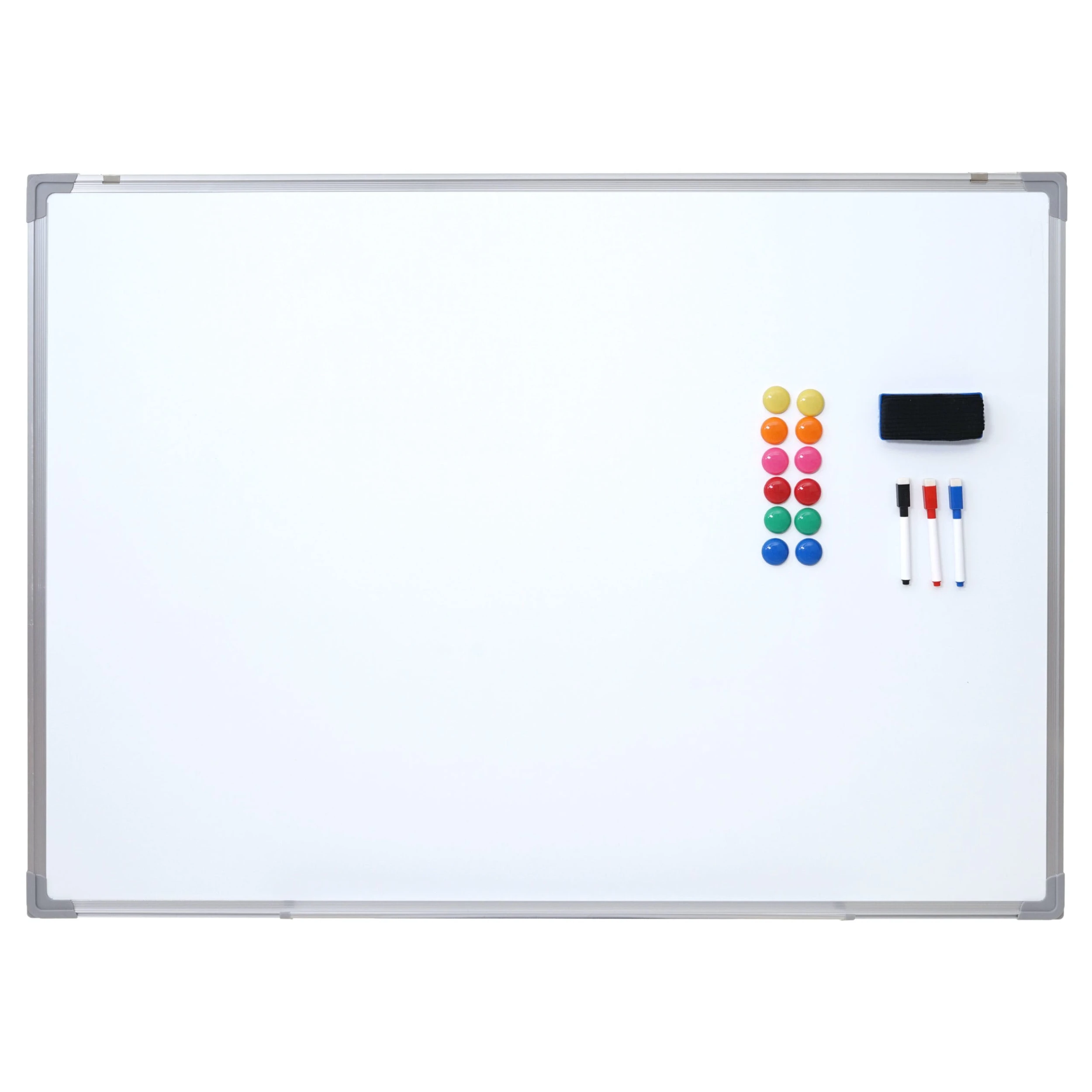 Whiteboard HWC-C84, Magnettafel Memoboard Pinnwand, Inkl. Zubehör ~ 110x80cm 4 Whiteboard HWC-C84, Magnettafel Memoboard Pinnwand, Inkl. Zubehör ~ 110x80cm – Bild 2