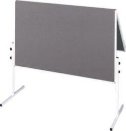 Moderationstafel, H 1900mm, Tafel HxB 1500x1200mm, Pinnbar, Tafel Filz, Grau -vidaXL Geschäft f59513f2 1df8 4566 aaa9 118259a780c3 1