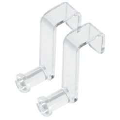 Sigel Flipchart-Haken Transparent, 2er Pack. Hochwertig, Transparent Und Bruchsicher