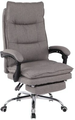 Bürostuhl Power Stoff Dunkelgrau -vidaXL Geschäft fe683211 6057 40a0 bac0 f5f7471f94c6